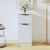 Image de Buffet Blanc 30x30x70 Cm Bois D'ingénierie Vidaxl
