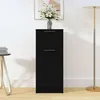 Image de vidaXL Buffet noir 30x30x70 cm bois dingénierie 811117
