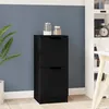Image de vidaXL Buffet noir 30x30x70 cm bois dingénierie 811171