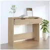 Image de Vidaxl table console chêne sonoma 90x36x75 cm bois d'ingénierie