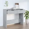 Image de Table Console Gris Béton 90x36x75 Cm Bois D'ingénierie Vidaxl