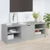 Image de Meuble Tv Gris Béton 102x35,5x36,5 Cm Bois D'ingénierie Vidaxl