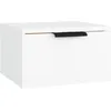 Image de Table De Chevet Murale Blanc 34x30x20 Cm Vidaxl
