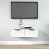Image de Armoire Murale Blanc 68x30x20 Cm Bois D'ingénierie Vidaxl