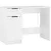 Image de Vidaxl bureau blanc 100x50x75 cm bois d'ingénierie