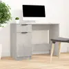 Image de Bureau Gris Béton 100x50x75 Cm Bois D'ingénierie Vidaxl