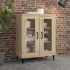 Image de Buffet Chêne Sonoma 69,5x34x90 Cm Bois D'ingénierie Vidaxl