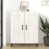Image de 812141 vidaXL Buffet Blanc 695x34x90 cm Bois dingénierie