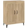 Image de Buffet Chêne Sonoma 69,5x34x90 Cm Bois D'ingénierie Vidaxl