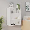 Image de Armoire Murale Suspendue Blanc 69,5x32,5x90 Cm Vidaxl