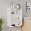 Image de vidaXL Armoire murale suspendue Blanc 695x325x90 cm 812312