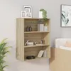 Image de vidaXL Armoire murale suspendue Chêne sonoma 695x325x90 cm 812315