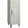Image de Buffet Gris Béton 34,5x34x90 Cm Bois D'ingénierie Vidaxl