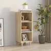Image de Buffet Chêne Sonoma 34,5x32,5x90 Cm Bois D'ingénierie Vidaxl