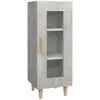 Image de Buffet Gris Béton 34,5x34x90 Cm Bois D'ingénierie Vidaxl