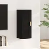 Image de Armoire Murale Noir 35x34x90 Cm Bois D'ingénierie Vidaxl