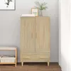 Image de Buffet Haut Chêne Sonoma 70x31x115 Cm Bois D'ingénierie Vidaxl