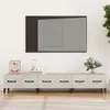 Image de Meuble Tv Gris Béton 150x34,5x30 Cm Bois D'ingénierie Vidaxl