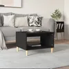 Image de Table Basse Noir 60x50x40 Cm Bois D'ingénierie Vidaxl
