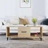 Image de vidaXL Table basse Chêne sonoma 102x50x40 cm Bois dingénierie 812702