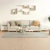 Image de Tables Basses 2 Pcs Blanc Brillant 50x50x40cm Bois D'ingénierie Vidaxl