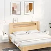 Image de Tables De Chevet Murales 2 Pcs Blanc 35x35x20 Cm Vidaxl