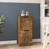 Image de Buffet Chêne Fumé 30X30X70 Cm Bois Dingénierie