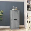 Image de Buffet Sonoma Gris 30x30x70 Cm Bois D'ingénierie Vidaxl
