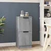 Image de vidaXL Buffet Armoire de Rangement Organisateur de Maison Meuble de Salle de Séjour Salon Intérieur Sonoma Gris 30x30x70 cm 817020