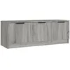 Image de Meuble Tv Sonoma Gris 102x35x36,5 Cm Bois D'ingénierie Vidaxl