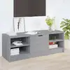 Image de Meuble Tv Sonoma Gris 102x35,5x36,5 Cm Bois D'ingénierie Vidaxl