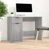 Image de Bureau Sonoma Gris 100x50x75 Cm Bois D'ingénierie Vidaxl