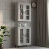 Image de Armoire Murale Suspendue Sonoma Gris 69,5x34x90 Cm Vidaxl