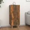 Image de Buffet Chêne Fumé 34,5x34x90 Cm Bois D'ingénierie Vidaxl