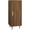 Image de Buffet Chêne Marron 34,5x34x90 Cm Bois D'ingénierie Vidaxl