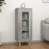 Image de Buffet - VIDAXL - Sonoma - Gris - Bois dingénierie - 90 cm de hauteur