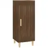 Image de Buffet Chêne Marron 34,5x34x90 Cm Bois D'ingénierie Vidaxl
