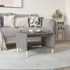 Image de Table Basse Sonoma Gris 60x50x40 Cm Bois D'ingénierie Vidaxl
