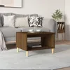 Image de vidaXL Table basse Chêne marron 60x40x50 cm Bois dingénierie 817521