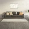 Image de Tables Basses Avec Pieds En Métal 2 Pcs Sonoma Gris 50x50x40 Cm Vidaxl