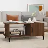 Image de Table Basse Chêne Marron 90x50x40 Cm Bois D'ingénierie Vidaxl