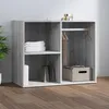 Image de vidaXL Armoire de dressing Sonoma gris 80x40x65 cm Bois dingénierie 820506
