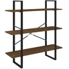 Image de Bibliothèque Chêne Marron 100x30x105 Cm Bois D'ingénierie Vidaxl
