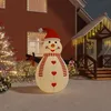 Image de Bonhomme De Neige Gonflable Avec Led 250 Cm Vidaxl