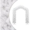 Image de Arche D'arbre De Noël Blanc 270 Cm Vidaxl