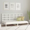 Image de vidaXL Lit de jour sans matelas blanc 90x200 cm bois de pin massif 3108203