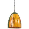 Image de Lampe Suspendue Industrielle 25 W Multicolore Ronde 32 Cm E27 Vidaxl