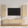 Image de Ensemble De Meubles Tv 4 Pcs Chêne Sonoma Bois D'ingénierie Vidaxl