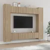Image de Ensemble De Meubles Tv 8 Pcs Chêne Sonoma Bois D'ingénierie Vidaxl