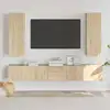 Image de Ensemble De Meubles Tv 5 Pcs Chêne Sonoma Bois D'ingénierie Vidaxl